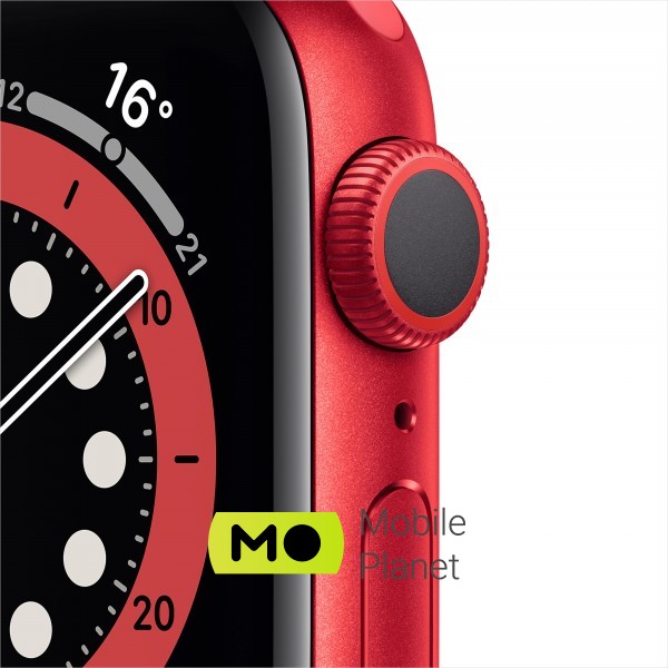 Apple Watch Series 6 44mm Red Aluminium Case with Red Sport Band (M00M3) Сумісність з ОС: Apple iOS / Процесор: