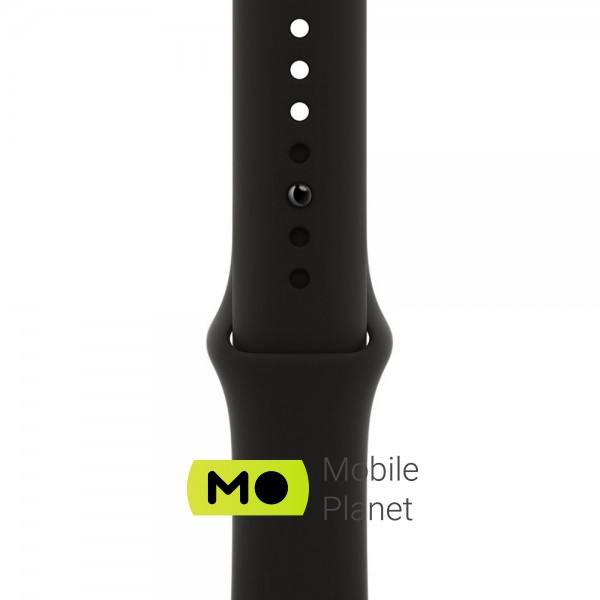 Apple Watch Series 6 (GPS Cellular) 44mm Space Gray Aluminum Case with Black Sport Band (M07H3/MG2E3)