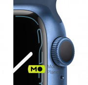 Apple Watch Series 7 41mm GPS Blue Aluminum Case With Abyss Blue Sport Band (MKN13)