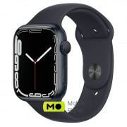 Apple Watch Series 7 41mm GPS Midnight Aluminum Case With Midnight Sport Band (MKMX3)