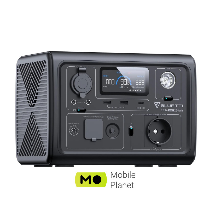 BLUETTI EB3A Portable Power Station (EU) Заряжаемые устройства смартфоны, планшеты, ноутбуки и другие