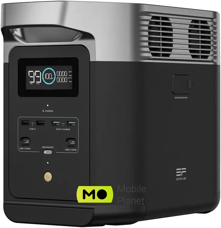 EcoFlow DELTA 2 (ZMR330-EU) (EU) Потужність, Вт 1800 (2200 короткочасна максимальна)