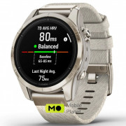 Garmin Epix Pro Gen 2 Sapphire 42mm Soft Gold w. Cream H. Nylon Band (010-02802-20)