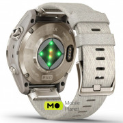 Garmin Epix Pro Gen 2 Sapphire 42mm Soft Gold w. Cream H. Nylon Band (010-02802-20)