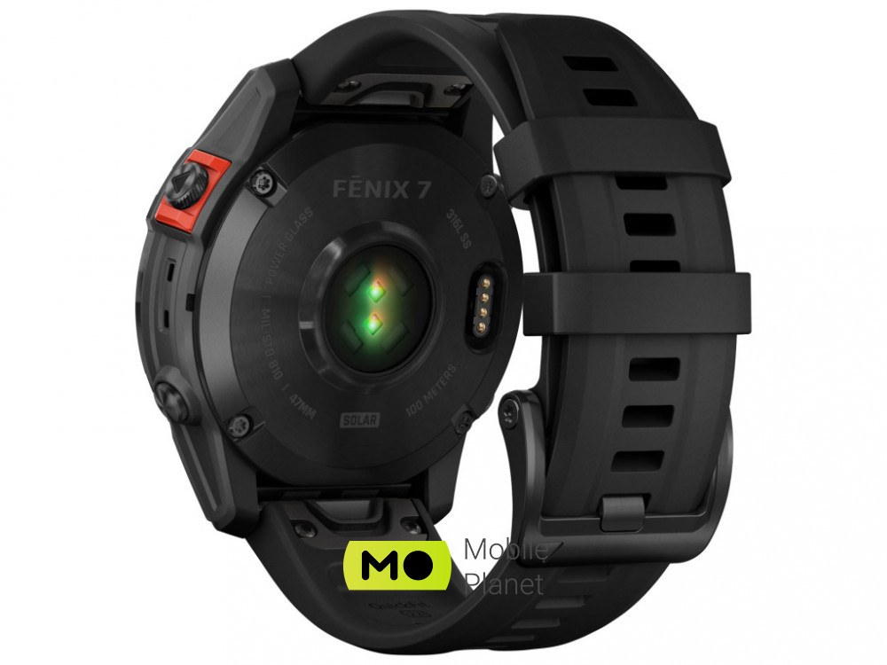 Garmin Fenix ​​7 Solar Slate Gray with Black Band (010-02540-10/11) Бренд: Garmin; Лінійка: Fenix ​​7; iOS: є;
