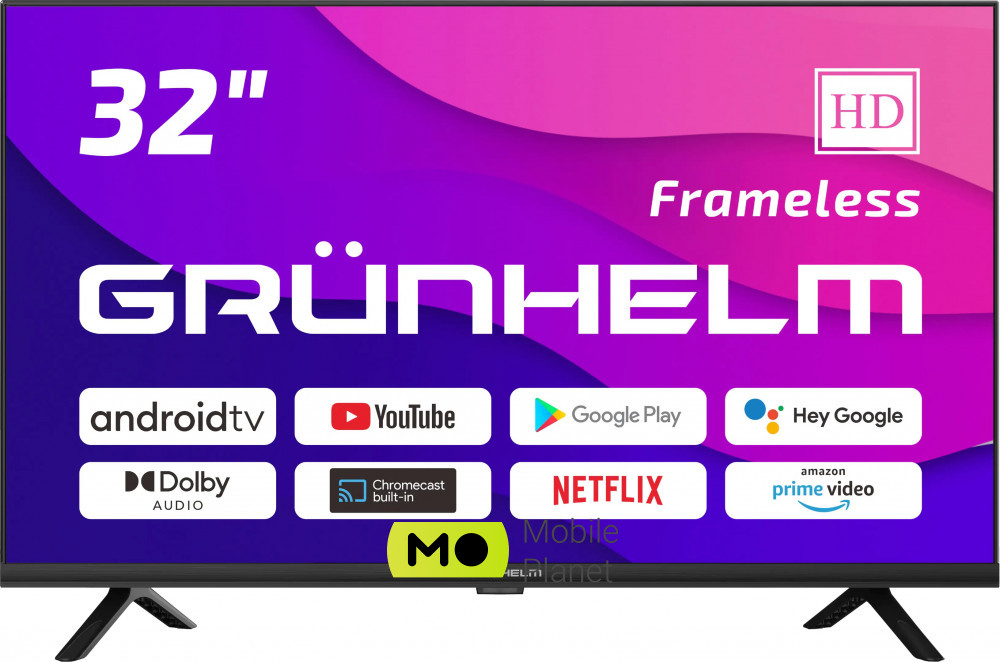 Grunhelm 32H500-GA11V T2 SMART TV LED-телевізор / Діагональ 32