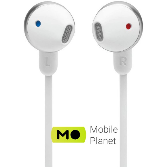 JBL Tune 215BT White Europe Кнопки керування Відтворення/пауза, Track <, Трек, Volume +, Volume -
