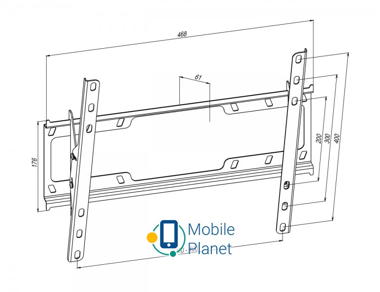 KSL Simpler 48EN Диагональ: 40-55″ / Максимальная