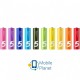Набор батареек Xiaomi ZMI ZI5 Rainbow AA Alkaline Batteries (10 шт) (NQD4000RT)