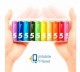 Набор батареек Xiaomi ZMI ZI5 Rainbow AA Alkaline Batteries (10 шт) (NQD4000RT)