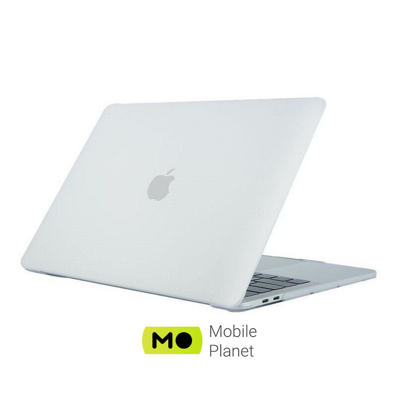 Накладка HardShell Case for Mac pro 13 clear white Сумісні моделі: MacBook Pro 13 / Тип: