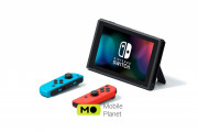 Nintendo Switch V2 With Neon Blue And Neon Red Joy-cons (NintendoSwitch)