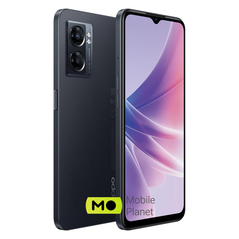 OPPO A77 5G 4/64GB Midnight Black Дисплей: 6.56 / IPS LCD (1612x720 точек)