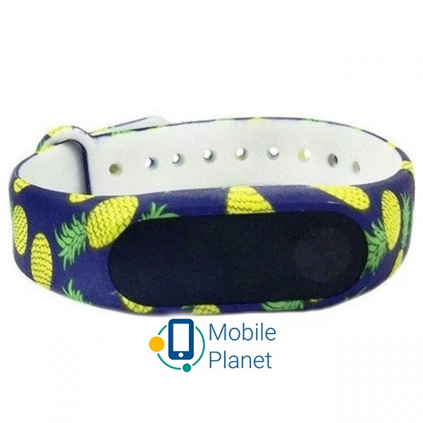 Ремінець для браслета Mi Band 2 Pinapple Тип аксесуара  ремінь для фітнес -трекера <==> Матеріал 