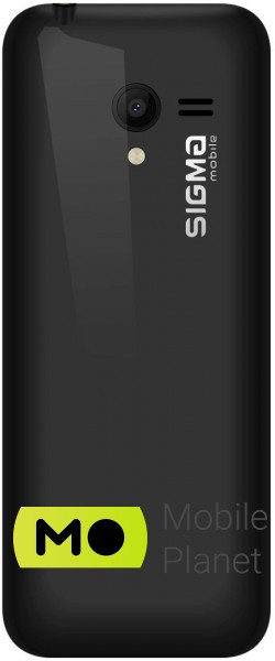 Sigma mobile X-style 351 LIDER Black (UA) Форм-фактор телефона: