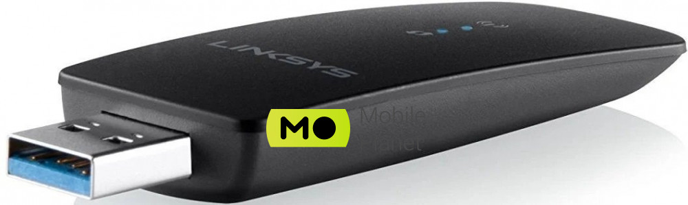 WiFi-адаптер LINKSYS WUSB6300M (WUSB6300-EJ) (UA) Конструкция антенн Встроенная