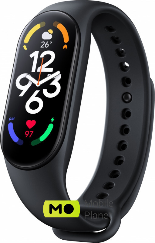 Xiaomi Mi Smart Band 7 Black (BHR6007CN) Дисплей 1.62 (490x192) кольоровий AMOLED