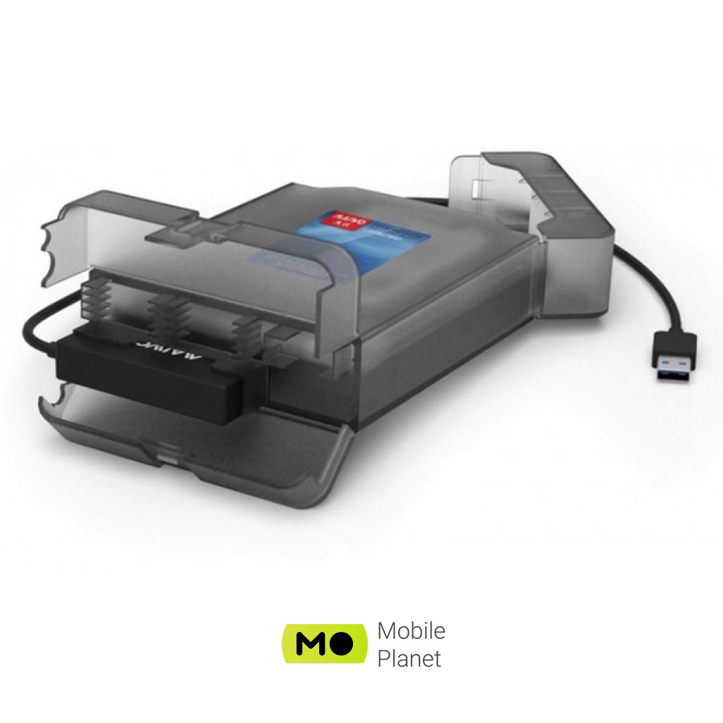 Maiwo K104A USB 3.0 - SATA III, с блоком питания 12В/2А (K10435) (UA)