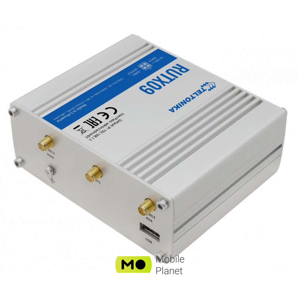 Маршрутизатор (роутер) Teltonika RUTX09 (UA) Тип пристрою: Маршрутизатор