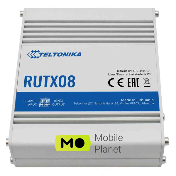 Маршрутизатор Teltonika NET ROUTER 1000M 4PORT/RUTX08 TELTONIKA (RUTX08000000) (UA) Режими роботи: провідний
