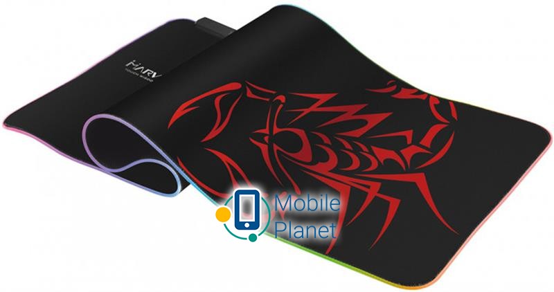 Marvo MG10 XL RGB Lighting (MG10.XL.RGB) (UA) Матеріал Мікрофібра, гума