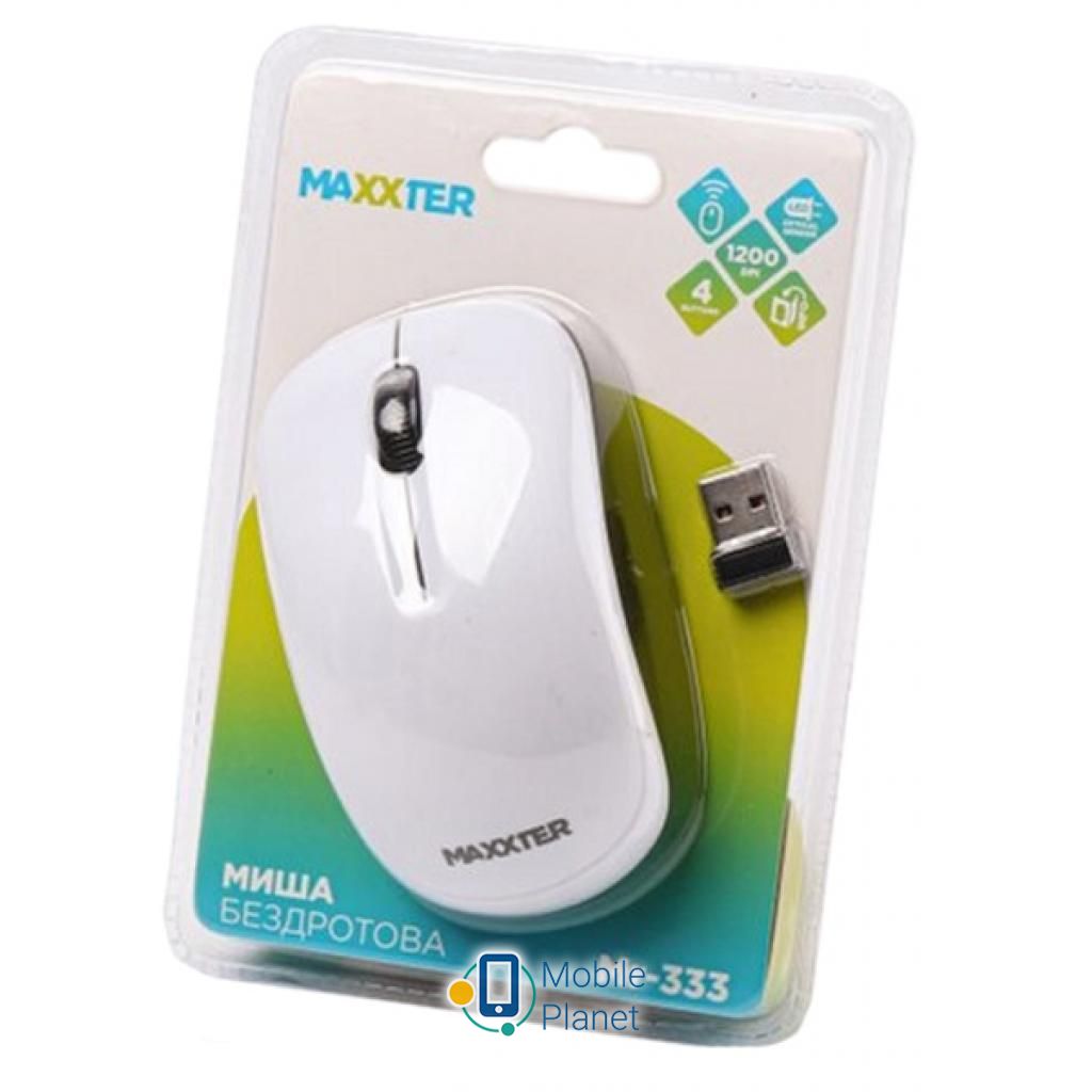 Maxxter Mr-333-W Тип: Бездротові; Призначення: