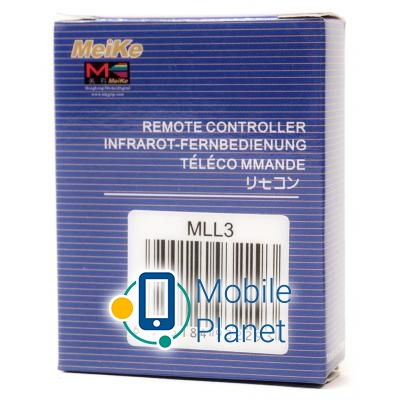 Meike Nikon MK-MLL3 (RT960002) (UA) Сумісність: Nikon D7200, D750, D5500, D3300,