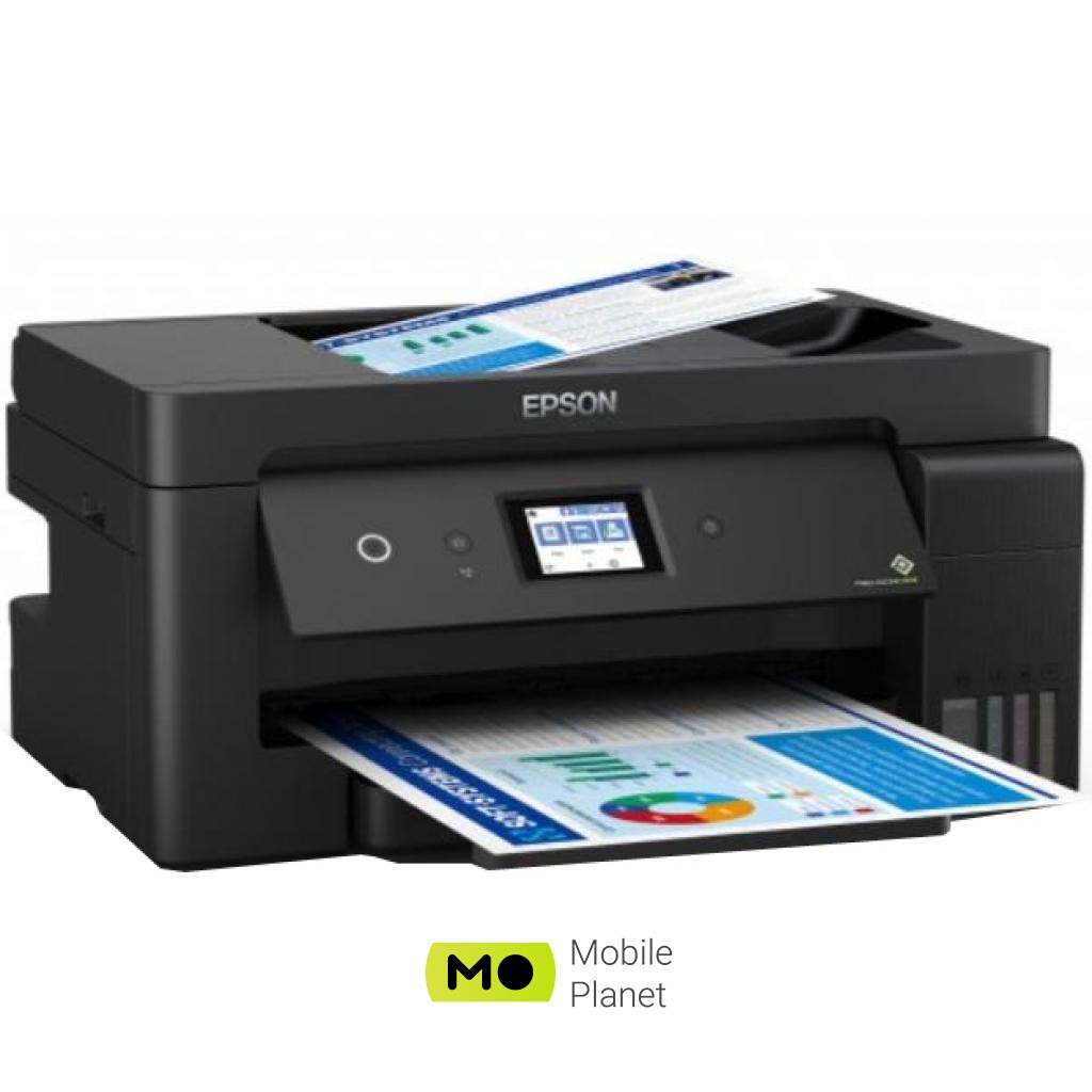 МФУ EPSON L14150 Фабрика печати c WI-FI (C11CH96404) (UA) Тип МФУ: струйный; Технология