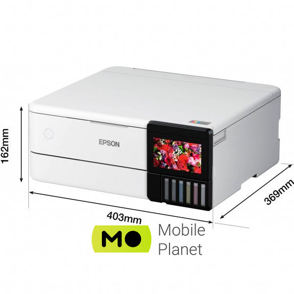 МФУ Epson L8160 Фабрика печати c WI-FI (C11CJ20404) (UA) Тип МФУ: струйный; Технология