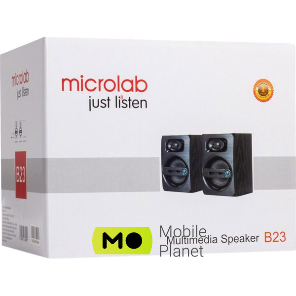 MICROLAB B23 Wooden (UA) Формат: 2.0; Загальна вихідна