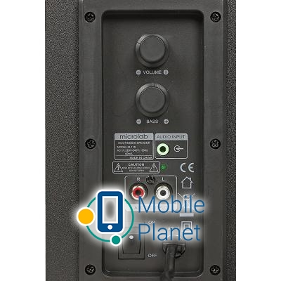 Microlab M-110 black (UA) Підключення провідне