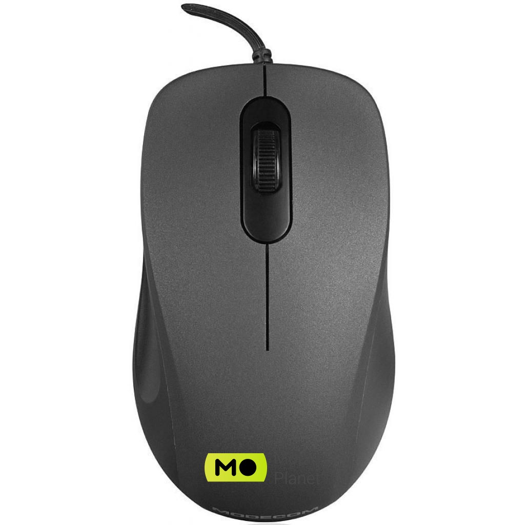 Modecom MC-M10S Silent USB Black (M-MC-M10S-100) (UA) Тип: Проводные; Подключение: