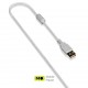 Modecom Shinobi 3360 Volcano USB White (M-MC-SHINOBI-3360-200) (UA)