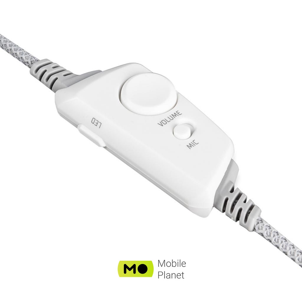 Modecom Volcano RGB Prometheus 7.1 USB White (S-MC-899-PROMETHEUS-200) (UA) Підключення дротове