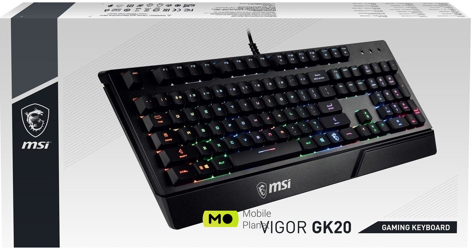 MSI Vigor GK20 UA (S11-04UA208-CL) (UA) Тип клавиатуры: Мембранные;