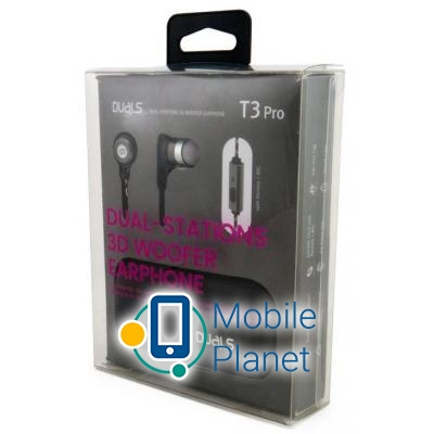 Навушники EXTRADIGITAL Duals Station 3D T3 Pro (HDS1401) (UA) Тип музика та розваги