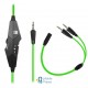 Навушники GEMIX N3 Black-Green Gaming (UA)