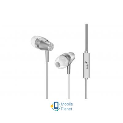 Навушники Genius HS-M360 Sliver (31710008405) (UA) Тип пристрою: гарнітура;