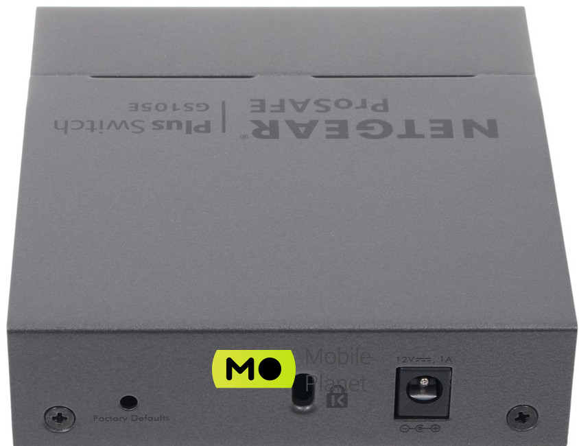 NETGEAR GS105E (GS105E-200PES) (UA) Тип: некерований; Форм-фактор: