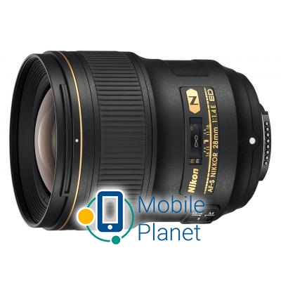 Nikon 28mm f/1.4E ED AF-S (JAA140DA) Зміна фокусної відстані: