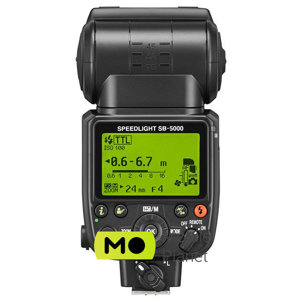 NIKON Speedlight SB-5000 (FSA04301) (UA) Ведущее число (ISO100) 35 м