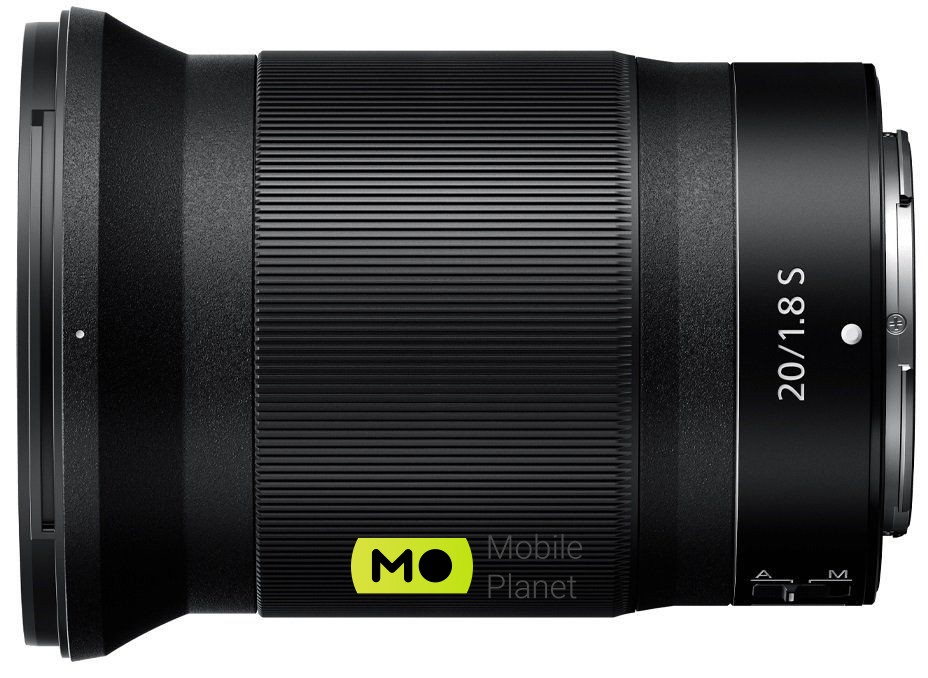 Nikon Z 20mm f/1.8 S (JMA104DA) 	 Тип об'єктива: надширококутним;