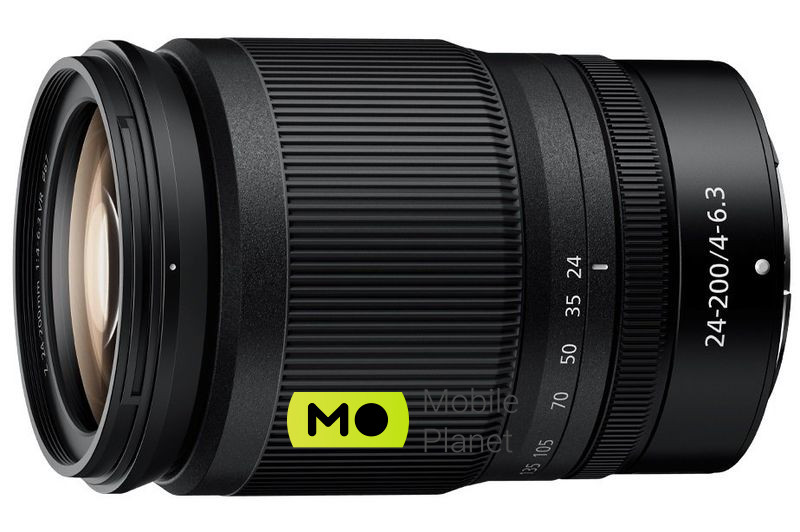 Nikon Z NIKKOR 24-200mm f / 4-6.3 VR (JMA710DA) (UA) Тип об'єктива: зум; Система: Nikon;
