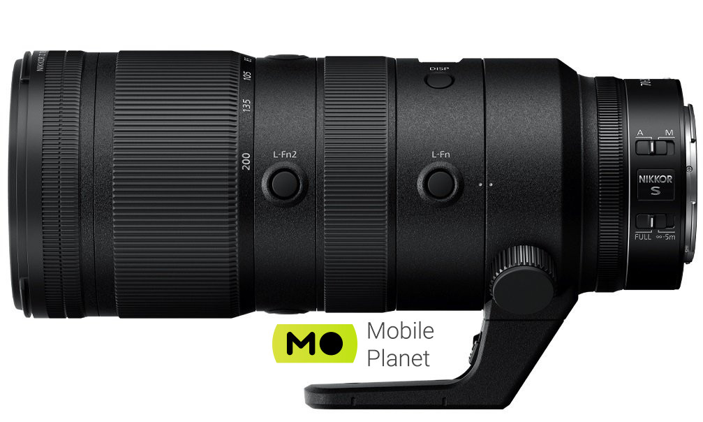 Nikon Z NIKKOR 70-200mm f/2.8 VR S (JMA709DA) (UA) Тип об'єктива: телеоб'єктив;