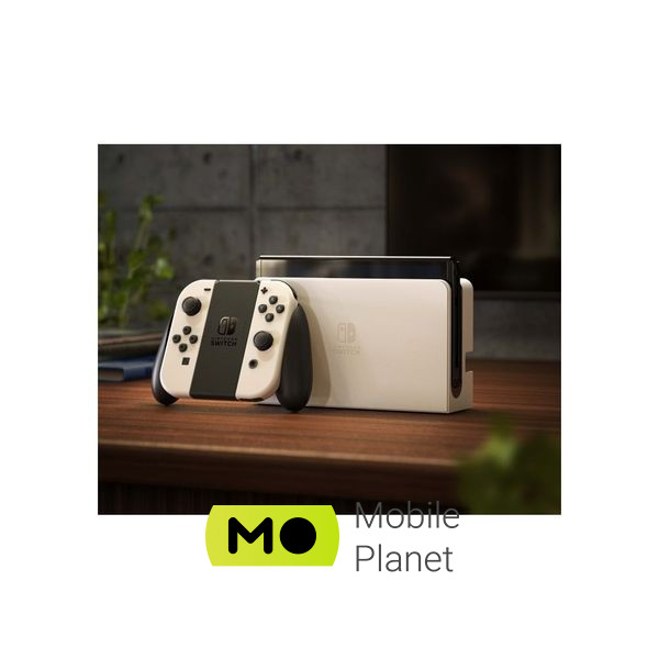 Nintendo Switch OLED with White Joy-Con (HK) Оперативна пам'ять: 4 Гб;