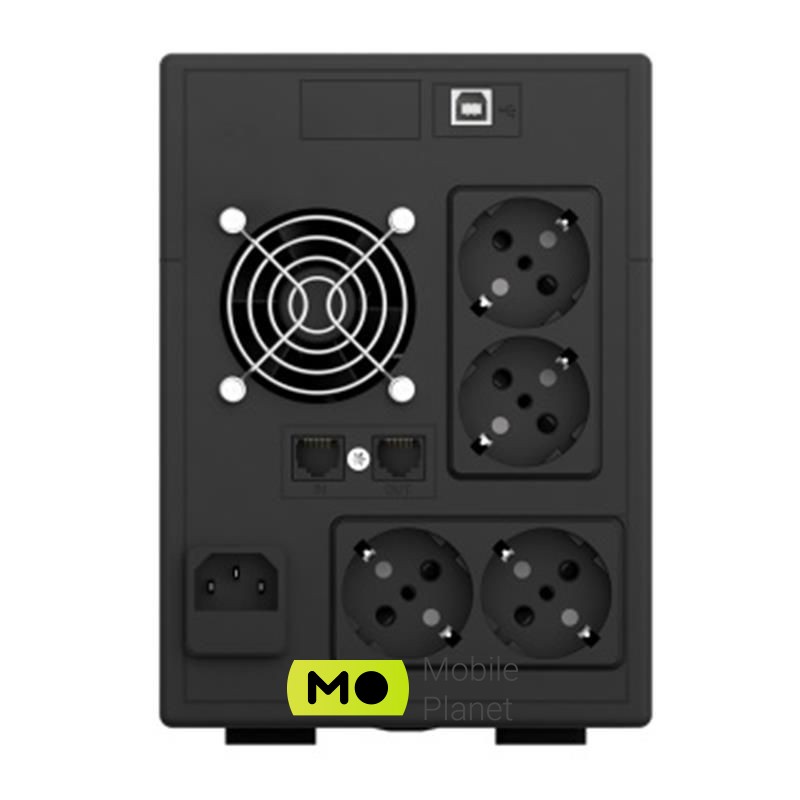 NJOY Cadu 2000 (UPCMTLS620HCAAZ01B), Lin.int., AVR, 4 x Schuko, USB, LCD, пластик (UA) Тип: лінійно-інтерактивний