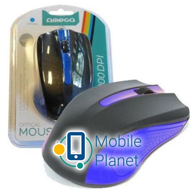 OMEGA OM-05BL optical blue (OM05BL) (UA) Тип: дротові; Призначення: для