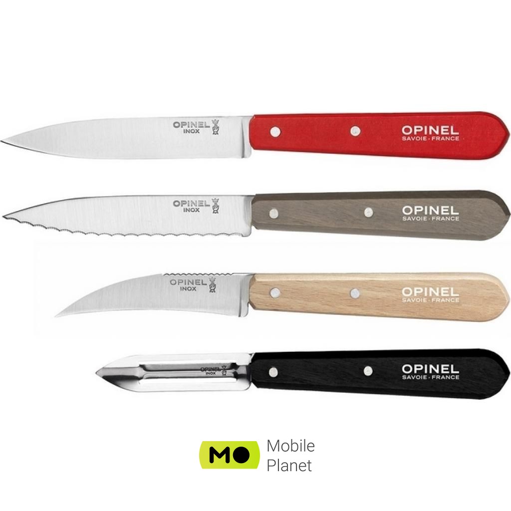 Opinel Les Essentiels Loft 4шт (001626) (UA) Назначение: для чистки,