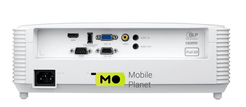 Optoma H117ST (E9PX7DR01EZ1) EU Дисплей технології: DLP; Рідне