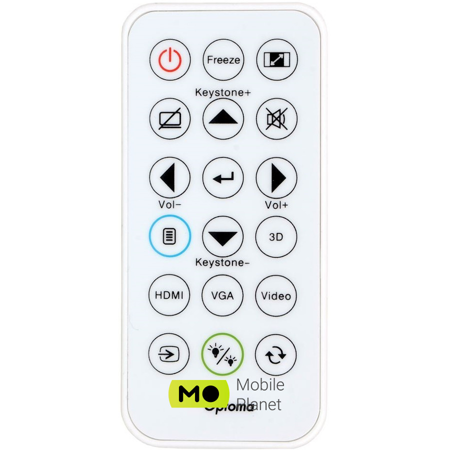 OPTOMA W400LVe (E9PX7D701EZ1) (UA) Модель: W400LVe; Джерело світла: